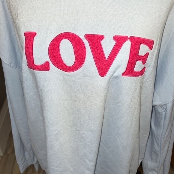 Nine West graphic sweatshirt LOVE - Picture 3 of 4